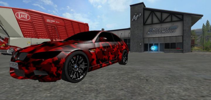 Мод авто BMW M3 GMK v 1.0 Farming Simulator 2017