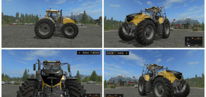 Мод трактор Challenger 1000 v 1.0 Farming Simulator 2017