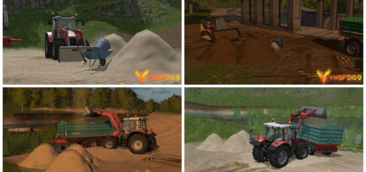 Мод Earth and sand v 1.1 beta Farming Simulator 2017