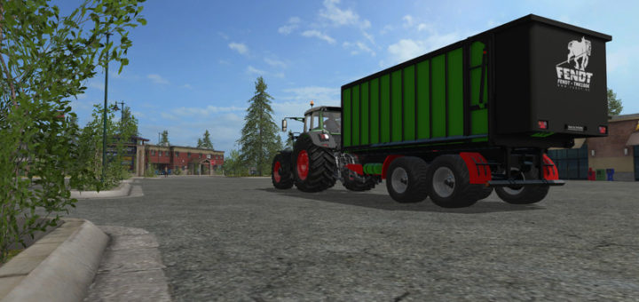 Мод прицеп FENDT - TMK100K v 1.0 Farming Simulator 17