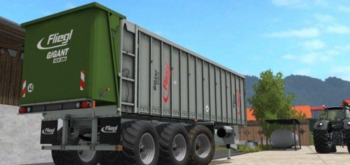 Мод прицеп Fliegl ASW 288 v 1.0 Farming Simulator 17