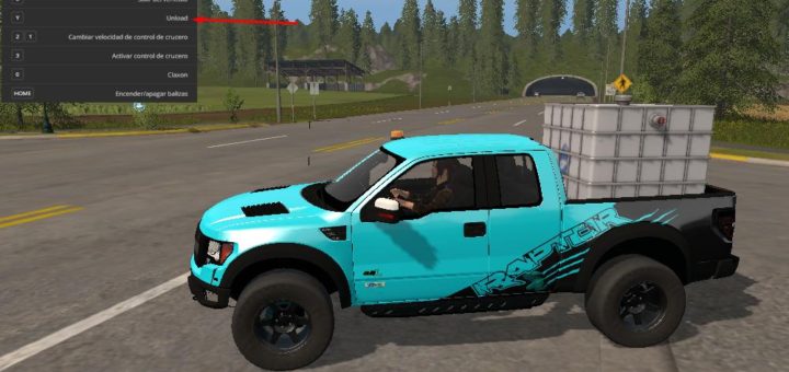 Мод Ford F150 Raptor Autoloader v 1.1 Farming Simulator 17