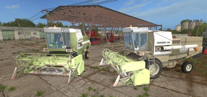 Мод комбайны FORTSCHRITT E-514 PACK V2.0 Farming Simulator 17