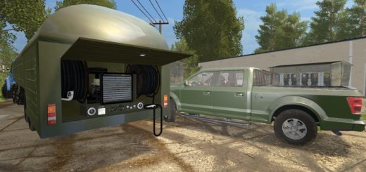 Мод прицеп Fuel Tank TZ 22 v1.0 Farming Simulator 17