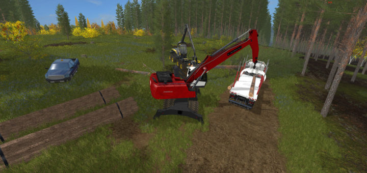 Мод Fuchs MHL 350 Short A Helmer V 1.0 Farming Simulator 17