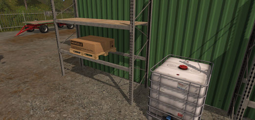 Мод стеллажи High Level Rack v1.0 Farming Simulator 2017