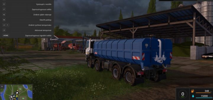 Мод контейнер Hook-water v1.0 Farming Simulator 17