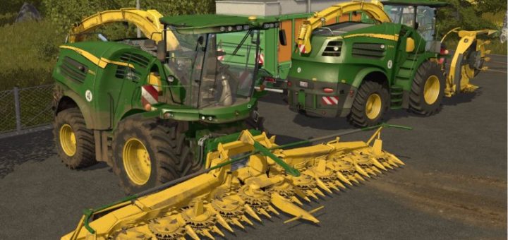 Мод комбайн John Deere 8000 Serie V 1.0 FS 17