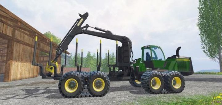 Мод John Deere 1910E v 1.0 AutoLoad Автозагрузка Farming Simulator 17