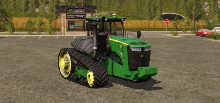 Мод трактор John Deere 9RT v 1.2 Farming Simulator 17
