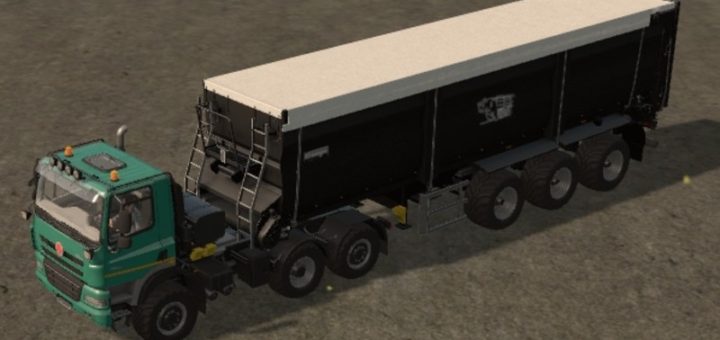 Мод прицеп Krampe Bandit SB 30/60 + Atacher v 1.5 Farming Simulator 17