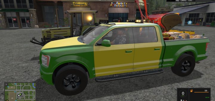 Мод сервисный авто Lizard TT Service Pickup v 2.0 FS 17