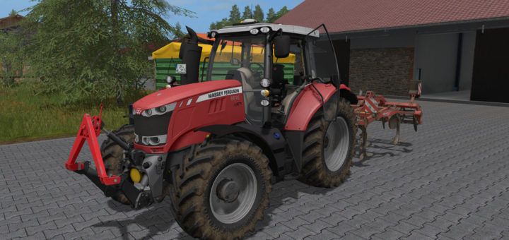 Мод трактор Massey Ferguson 6600 v1.1 Farming Simulator 17