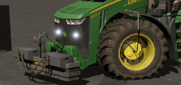 Мод противовес Meyer weight KB 2000 v 1.1 Farming Simulator 17