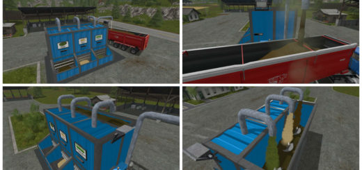 Мод миксер Mixing Station - GTXM (MS-2001) v 1.4 Placeable Farming Simulator 2017