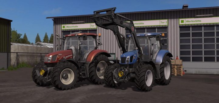 Мод трактора New Holland T6 Tier4a v 1.0 FS 17