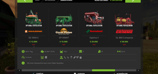 Мод скрипт Optional Fertilization v1.0 Farming Simulator 2017
