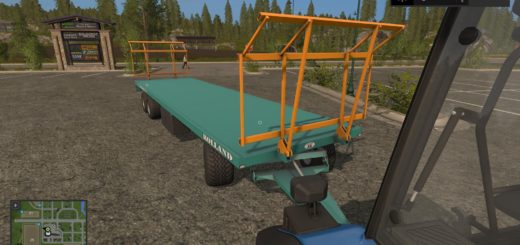 Мод прицеп Rolland RP 10006 CH v 1.0 Farming Simulator 17