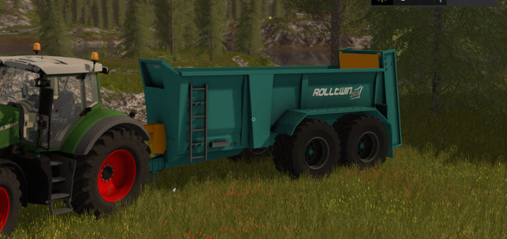 Мод прицеп Rolland Roll Twin 205 v1 Final FS 17