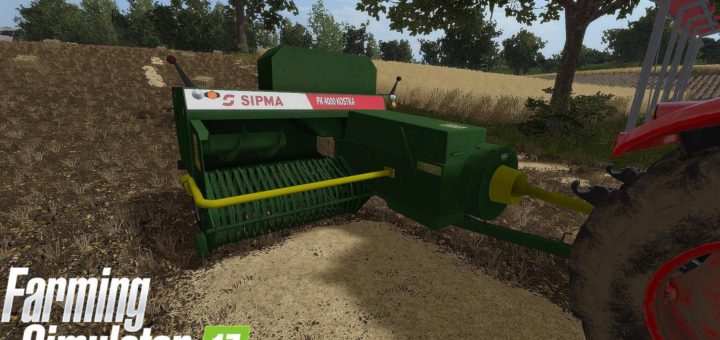 Мод тюкопресс SIPMA PK4000 v 1.0 FS17