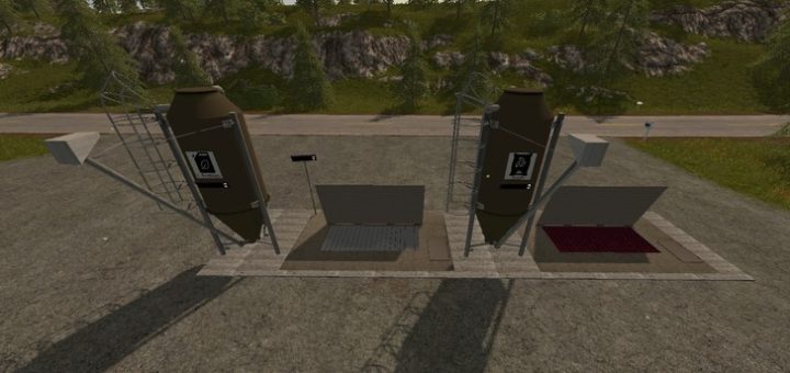 Мод Seed and fertilizer storage Placeable v 3.0 Farming Simulator 2017