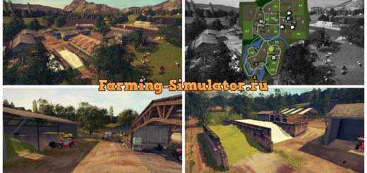 Мод карта Old Stream Farm V2 FS17