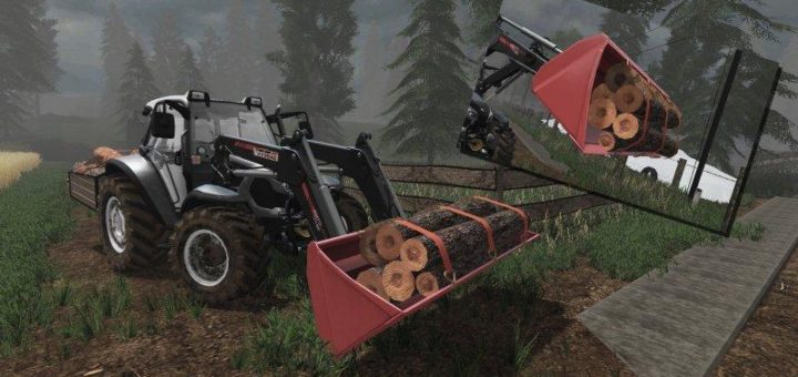 Мод ковш UNIVERSAL BUCKET PLUS v1.0 Farming Simulator 2017