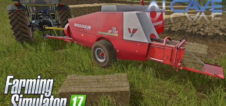 Мод тюкопресс Welger AP 730 V1.0 Farming Simulator 2017