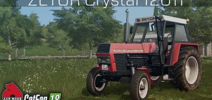 Мод трактор Zetor Crystal 12011 FL v 1.0 FS17