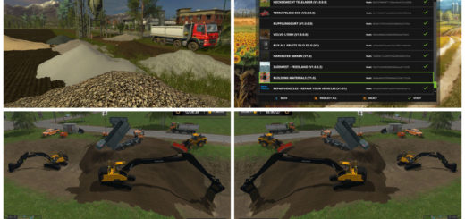 Мод BUILDING MATERIALS V1.0 FS17