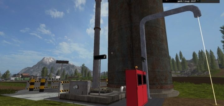 Мод Fermenter 5000 (Fermenting Silo) v 1.4 Placeable Farming Simulator 17