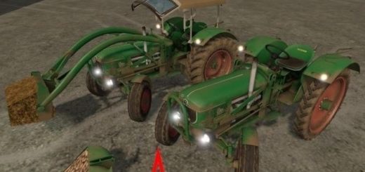 Мод трактора Deutz D80 FL v 1.5 Farming Simulator 17