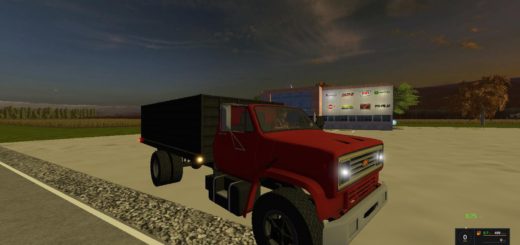 Мод грузовик 1977 Chevrolet c70 Grain Single Axle Grain v 1.2 Farming Simulator 2017
