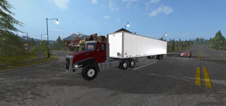 Мод прицеп Wabash 53ft Trailer v1.0 Farming Simulator 2017