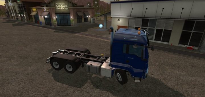 Мод грузовик AR/FRAME Truck & Trailer Pack v 1.0 Farming Simulator 17