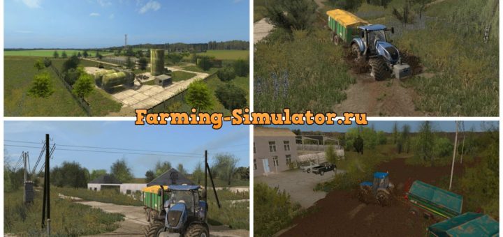 Мод карта Балдейкино BALDEYKINO MAP V 3.0.0.2 SC FIX Фарминг Симулятор 2017