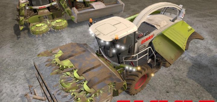 Мод комбайн Claas Jaguar 900 v 1.0 Farming Simulator 17