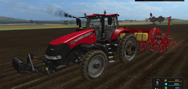 Мод трактор Case IH Magnum 340/380 US Version v 1.0.0.3 Farming Simulator 2017