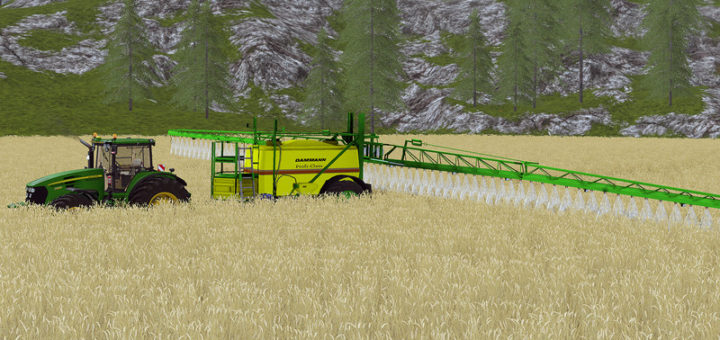 Мод опрыскиватель Dammann Profi Class 5036 v 1.0.1 Farming Simulator 2017