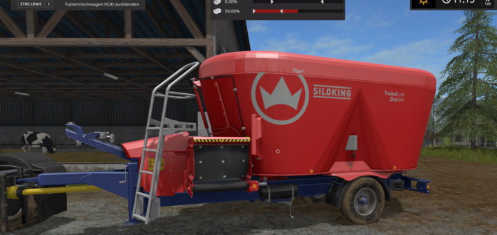 Мод скрипт DrawMixerWagon v 17.0.1 Farming Simulator 2017