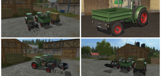 Мод трактора Fendt GT 255 v1.0.0.1 Farming Simulator 2017