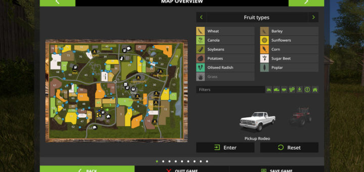 Мод карта FarmTown V1 FS17