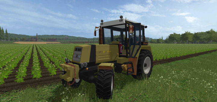 Мод трактор Fortschritt ZT 323 v 1.0 Farming Simulator 2017