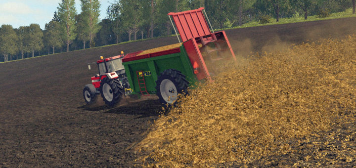 Мод прицеп Gyrax EBMX 155 v1.0 Farming Simulator 2017