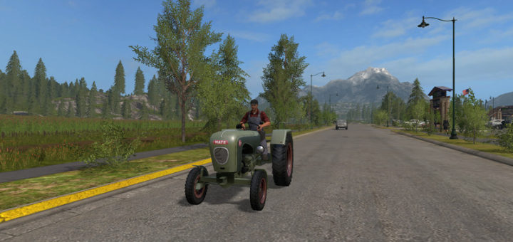 Мод трактор Hatz H340 v 1.0 Farming Simulator 2017