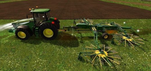 Мод John Deere 1252 Windrower v 1.0 Farming Simulator 2017