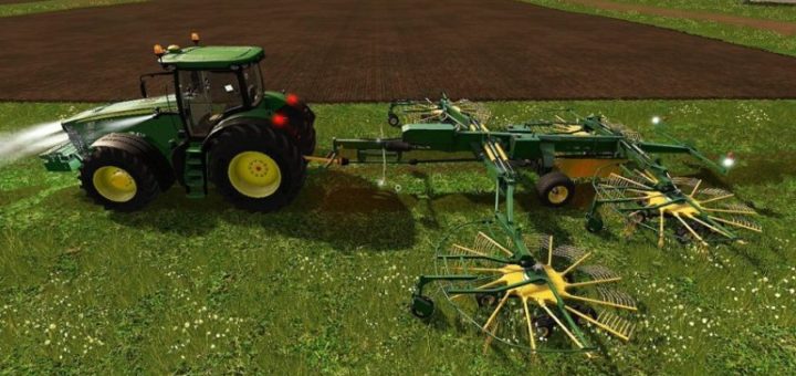 Мод John Deere 1252 Windrower v 1.0 Farming Simulator 2017