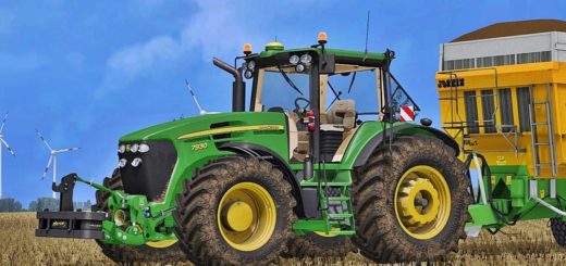 Мод трактор John Deere 7030 Serie v 1.0 Farming Simulator 2017