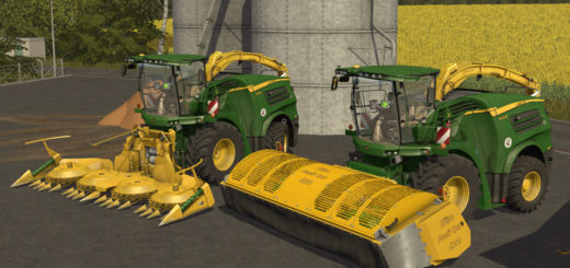 Мод комбайны John Deere 8000 Series v 2.0 FS17