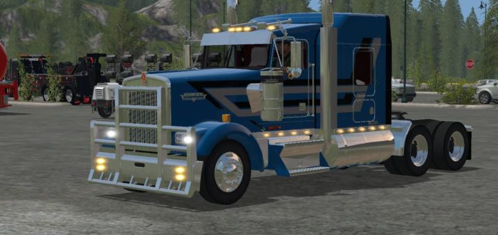 Мод Kenworth W900L v 1.0 Farming Simulator 2017